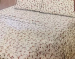 Interiors By Design Twin Percale Sheet Set 180 Count Roses Flowers. Fixed Price $18.87.