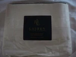 Ralph Lauren Estate Sateen 370 Tc Queen Flat Sheet Sand Dune Cream New. Fixed Price $149.99.