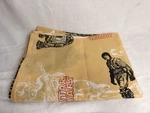 Vintage Star Wars Twin Flat Top Bed Sheet Fabric 1997 Yoda Darth Vader R2D2. Fixed Price $12.00.