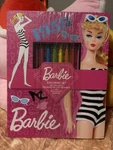 Mattel Barbie Coloring Set With Washable Markers & Sheets. Fixed Price $10.00.