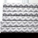 Sweet Home Collection 1500 Count 6 Piece Chevron Bedroom Microfiber Sheet Set. Fixed Price $26.99.