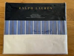 Rare Ralph Lauren Cambridge Stripe King Flat Sheet Blue. Fixed Price $89.99.