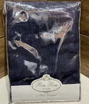 Pom At Home Pillow Sham Montauk Linen Large 28X28 New - Indigo Blue Euro. Fixed Price $119.95.