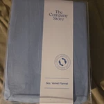 The Company Store Blue Cotton Fitted Sheet Twin New. Fixed Price $22.00.