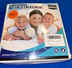 Utopia Bedding Zippered Mattress Encasement 100% Waterproof & Bug. Fixed Price $11.99.
