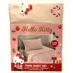 Sanrio Hello Kitty 3 Piece Twin Size Bed Set And Pillowcase Heart. Fixed Price $29.99.