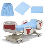 Pcs Hospital Bed Sheets Set Deep Pocket Fitted 36 With Elastic All Around E.... Fixed Price $41.69.