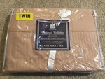 Imperial Collection Tan/lt Brown Heavy Weight Luxury Micro Fiber Twin Sheet Set.. Fixed Price $12.99.