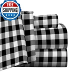 Pointehaven Flannel Deep Pocket Set Oversized Flat Sheet California King Milton. Fixed Price $128.83.