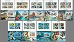 Animals Wildlife - Maldives 2013 Collection 18 S/s Yvert Cv 248 Mnh #CNA359. Fixed Price $22.90.