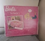 Barbie Pink Dreams Twin Sheet Set 3 Pieces Jay Franco Cotton Rich Dot Com. Fixed Price $99.99.