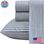 Nautica - Twin Size Set Crisp Tailored Cooling Smooth Cotton. Fixed Price $57.93.