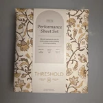 Twin/twin Xl 400 Thread Count Performance Sheet Set Cool Floral - Threshold New. Fixed Price $39.87.