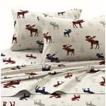 Tribeca Living 100% Cotton Flannel Sheet Set Deep Pocket, 170-GSM, Ultra So.... Fixed Price $68.63.