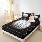 Golf Fitted Sheet For Men, American Flag Bedding Set Shape Pattern S.... Fixed Price $58.43.