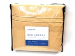 Cosy House Collection 1500 Series Bed Sheet Set 4 Piece Cal King Gold. Fixed Price $27.50.
