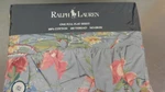 Vintage Garden Rambler-ralph Lauren-full Ruffled Flat Sheet- 100% COTTON-1994. Fixed Price $169.99.