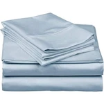 Mattress-homes Premium Hotel Collection Sheets 100% Queen, Light Blue Solid. Fixed Price $77.99.