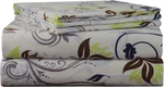 170 Gsm Flannel Sheet Set, King, Printed, Spring Ivy. Fixed Price $81.99.
