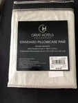 Great Hotels Collection Pillowcases 425 Thread Luxury Gray $45 Silver Cotton. Fixed Price $22.99.