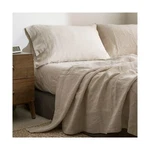Simple&opulence 100% Linen Sheet Set With Embroidery Washed - 4 Pieces (1 Fla.... Fixed Price $189.99.