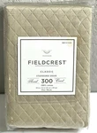 Fieldcrest Classic Standard Pillow Sham Beige 100% Cotton 18" X 24" Target. Fixed Price $12.00.