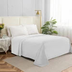 Elegant Comfort Premium Hotel Quality 1-PIECE Flat Sheet, Luxury King, White. Fixed Price $29.99.