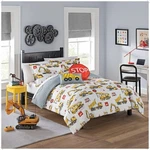 Waverly Kids Under Construction Modern Graphic 2-PIECE Reversible Comforter Set,. Fixed Price $51.49.