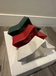 Rae Dunn Christmas Starry Shine Holy Night 3 Shaped Serving Bowl Set New!. Fixed Price $48.99.