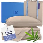 Kickoff Viscose Bamboo Sheets King Size 4-PC 100% Organic Bed Coo. Fixed Price $158.99.