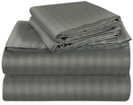 Royale Linens Twin Xl Sheets Set 3 Piece Microfiber Wrinkle Fade Resistant Strip. Fixed Price $29.63.