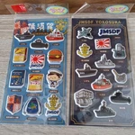 Yokosuka Jmsdf Sticker Sheet Set #2DEA7F. Fixed Price $120.60.