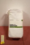 Room Essentials Easy Care Cotton Blend Sateen Fitted Sheet White King* (stain). Fixed Price $24.98.