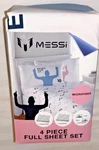 Lionel Messi Soccer Football Full Set Flat Fitted 2 Pillowcases. Fixed Price $34.56.