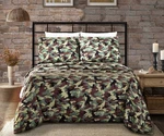 Chezmoi Collection 4-PIECE Microfiber Military Camouflage Sheet Set Bed Cover. Fixed Price $34.99.
