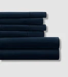 Ienjoy Home Blue Premium Luxury Ultra Soft Bedding Sheet 6-PIECE Set, Queen'. Fixed Price $25.65.