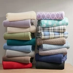 4 Piece Micro Fleece Deep Pocket Printed Sheet Set Twin Queen Full King Size Bed. Fixed Price $74.99.