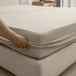 Pure Era Jersey Knit Cotton Fitted Bottom Sheet Only Deep Pocket Up 20" Ultra. Fixed Price $58.60.