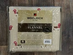 Woolrich Twin Flannel Sheet Set Ultra Soft Cotton Premium Tan Dog WR20-2069 New. Fixed Price $45.00.