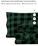 Bare Home Flannel Sheet Set 4PC Queen Size. Fixed Price $15.00.