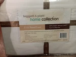 Leggett & Platt White Sateen Twin Xl Sz Pc Sheet Set 100% Cotton 310. Fixed Price $49.99.