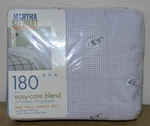 Martha Stewart Everyday One Full Sheet Set Floral 180 Thread Count K-mart New. Fixed Price $34.99.