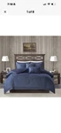 Woolrich Perry Denim Blue Cal King Set With Decorative Pillows Brand New. Fixed Price $89.99.