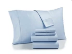 Aq Textiles Bradford Stay Fit Blue 800TC King 6 Piece Sheet Set. Fixed Price $65.00.