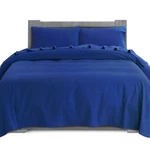 Elegant Comfort Soft 4-PIECE 100% Turkish Cotton King, Solid Royal Blue. Fixed Price $64.17.