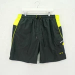 Speedo Black Yellow Cargo Pocket Men's Mesh Lined Swim Trunks -2XL 37 / 8- High. Fixed Price $15.47.