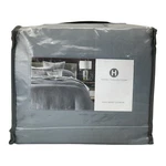 Hotel Collection Linen Blend 3 Piece King Duvet Cover Set Slate $600. Fixed Price $109.80.