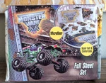 Monster Jam Grave Digger Full Sheet Set 2010S Kids Bedding New Old Stock 2013. Fixed Price $12.99.