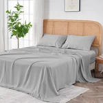 Airyweight Tencel Sheet Set, 100% Lyocell Derived From Eucalyptus, Buttery So.... Fixed Price $237.72.