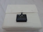 Ralph Lauren Lovan Jacquard Glen Plaid Cal King Fitted Sheet Parchment $250. Fixed Price $75.95.